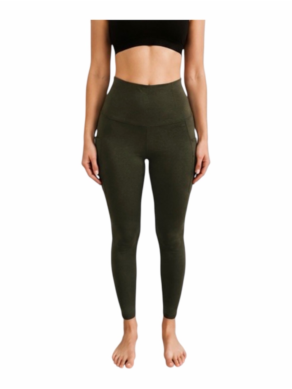 Old Navy High-Rise Olive Leggings